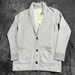 Jason Scott Eliza Cardigan Heather Grey size XS NWT